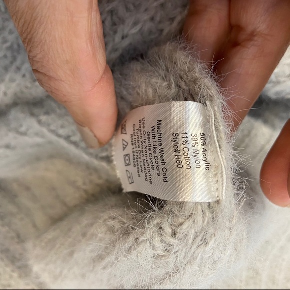 NWOT 21 Main gray soft duster cardigan Large - Picture 10 of 11